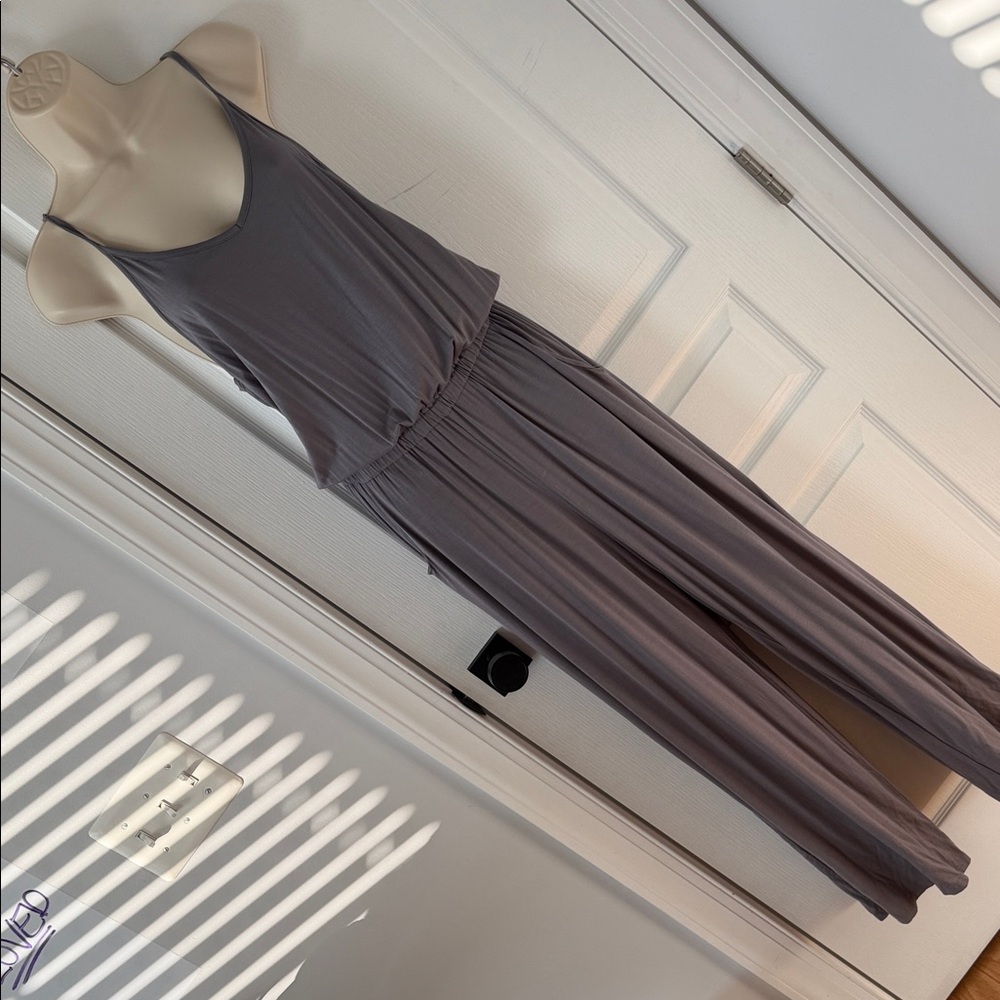 V-Neck Jumpsuit